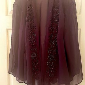 R&M RICHARD’S beaded jacket NWT